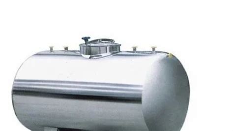 Stainless Steel Horizontal Storage Tanks Capacity L At Rs