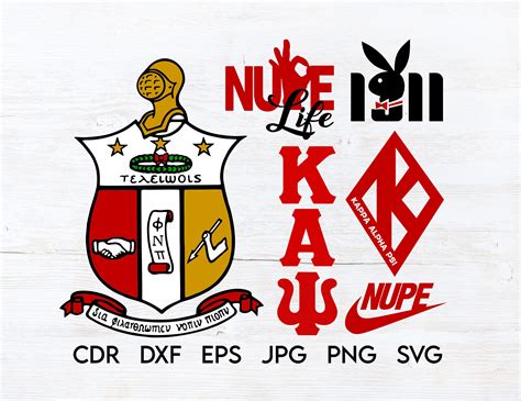 Kappa Alpha Psi Fraternity Vector Greek Fraternity T Etsy