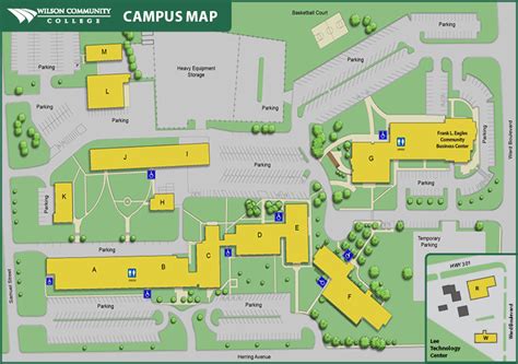 Wcc Map Of Campus | Draw A Topographic Map