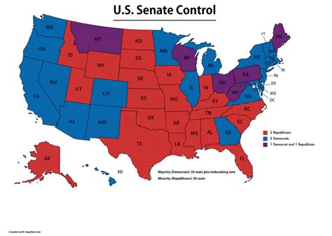 2022 Senate Prediction Map