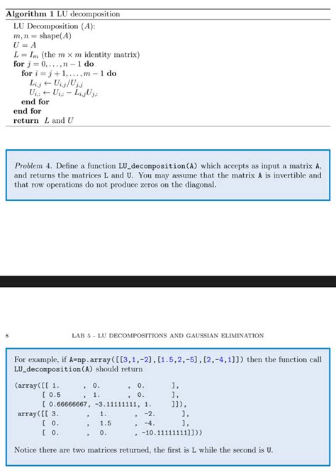 Solved Using Python And Importing Numpy As Np