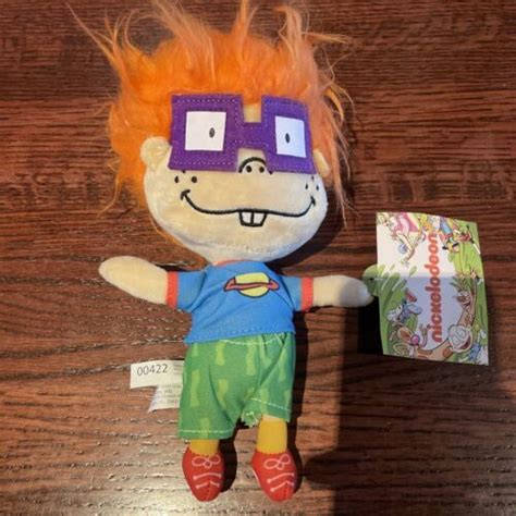 Rugrats Nickelodeon Chuckie Finster Plush Doll 8 Inch Toy New 4640372175