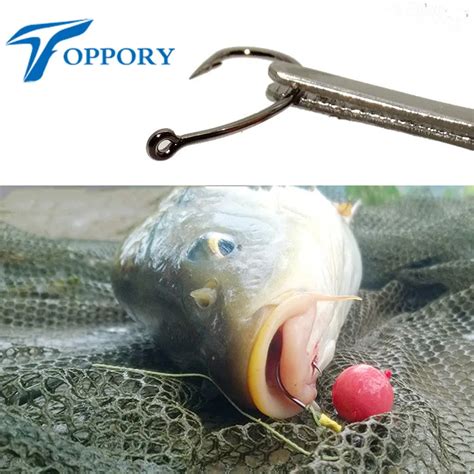 Aliexpress.com : Buy High Carbon Steel Carp Fishing Hooks Black Teflon ...