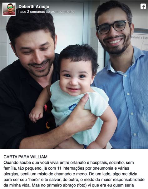 Preciosa carta de un padre gay a su hijo adoptado Tú me salvaste Shangay