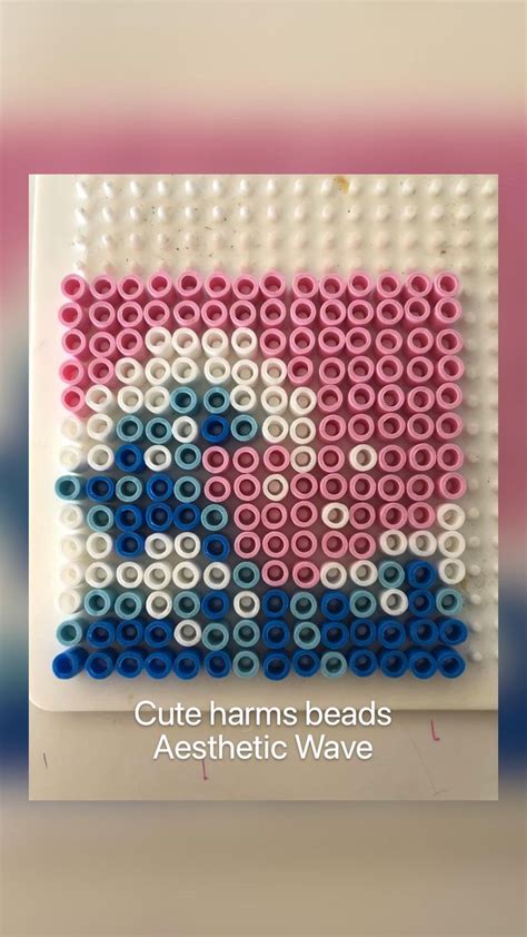 Cute Harms Beads Aesthetic Wave Perler Bead Disney Pearl Beads