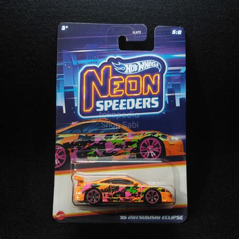 Jual HOT WHEELS NEON SPEEDERS 95 MITSUBISHI ECLIPSE Jakarta Timur SHOP SABI Tokopedia
