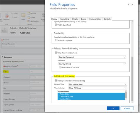 Filtering Lookup Fields In Dynamics Carl De Souza