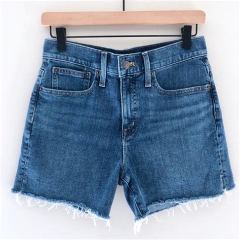 J Crew Shorts Nwt Jcrew Highrise Midlength Denim Short Poshmark