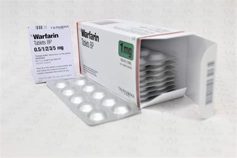 Warfarin Tablets 1mg Manufacturers, Suppliers, Exporters India - Taj Generics Pharmaceuticals ...