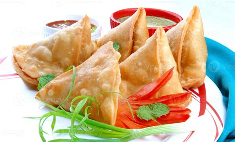 Potato Samosa 1181988 Stock Photo at Vecteezy