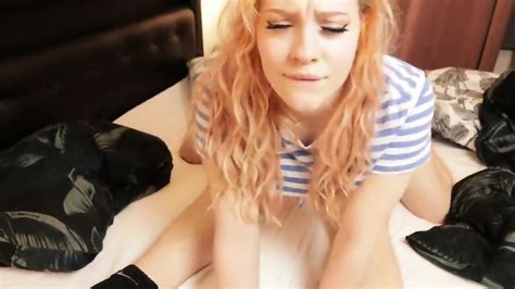 Busty Nice Brunette Teen Gets Cum On Her Boobs