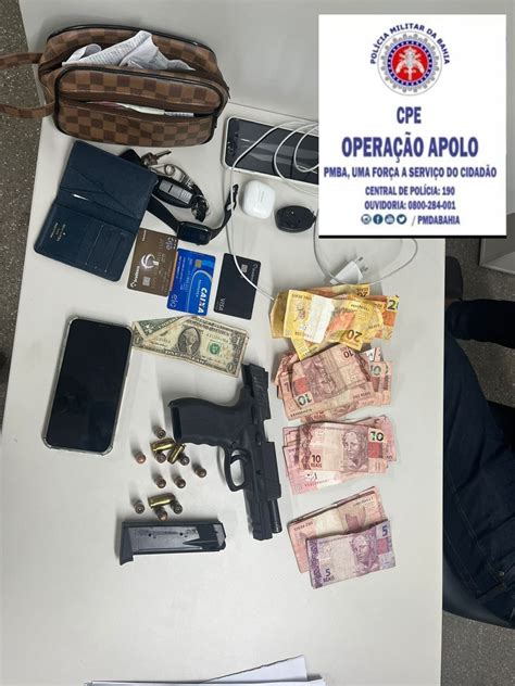 PM Prende Homem Por Porte Ilegal De Arma De Fogo Suspeito Afirma Que