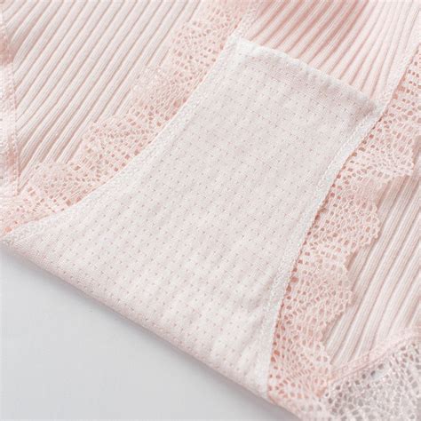 Mua Quần Lót Nữ Cotton viền ren gân tăm kháng khuẩn hoạ tiết viền ren sexy điệu đà dan bikini
