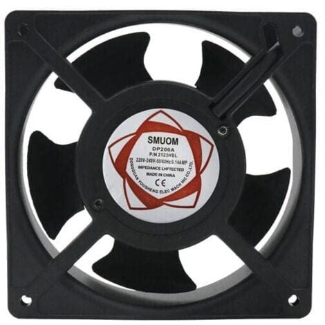 Ventilador Axial Para Chimenea Tipo Cassette Insertable Alta