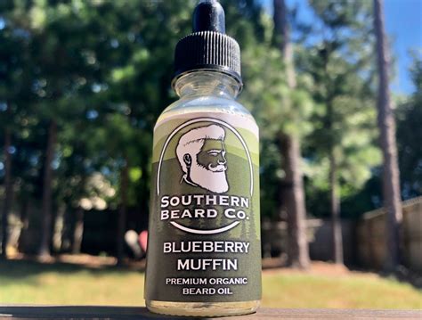 Blueberry Muffin Premium Organic Beard Oil Southern Beard Co