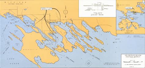 Les Cheneaux Islands Map – Map Of The World