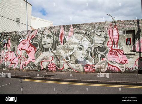 Graffiti in Digbeth, Birmingham, England, UK Stock Photo - Alamy