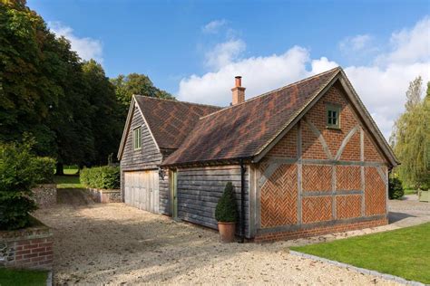 Brick And Oak Timber Framed Garages Traditional Exterior