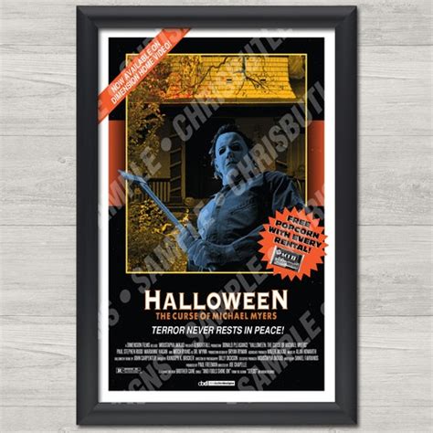 2021 Halloween Kills Movie Poster Print Michael Myers Etsy