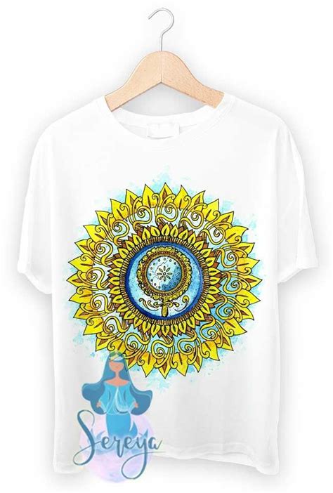 Comprar Camiseta Mandala de Oxum Sereya Camisetas de Umbanda Orixás