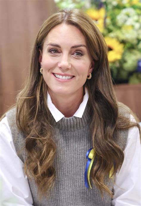 Kate Middleton Appears In Public For The First Time After Being