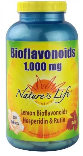Nature's Life Bioflavonoids, 1000 mg - 250 Tablets - Pick ‘n Save