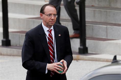 Rod Rosenstein Remains In Job To Meet With Trump White House