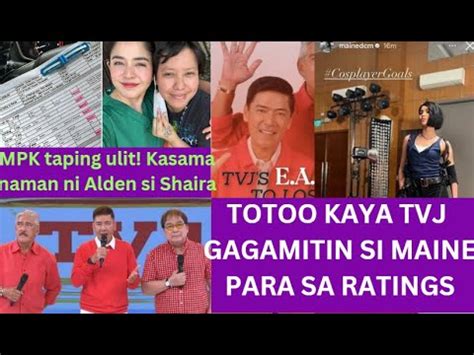 Latest Updates Tvj Kasali Na Nga Ba Sa Sakalan Magaganap Alden Richards