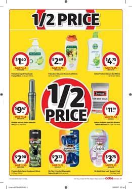 Coles Catalogue Personal Care Deals Sep Oct Catalogue Au