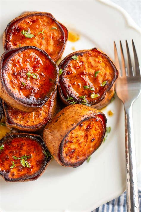 Coconut Oil Roasted Sweet Potatoes Food Banjo