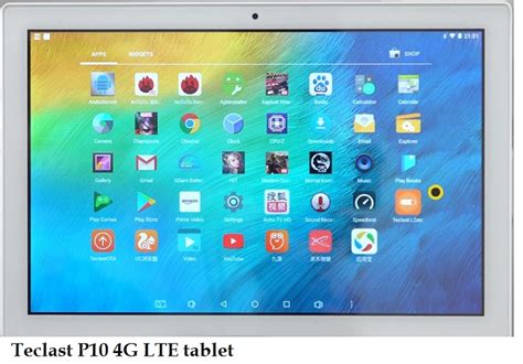 Teclast P G Lte Tablet Specs