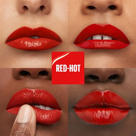SuperStay Vinyl Ink 25 Red Hot Permanent Liquid Lipstick 1 Each MAYBELLINE Supermercado El
