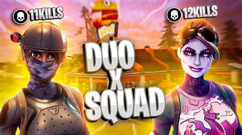 EU E MEU AMIGO MITAMOS NO DUO X SQUAD 23 KILLS Fortnite Battle