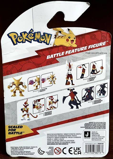 Pokemon Cinderace Battle Feature Figure Ebay