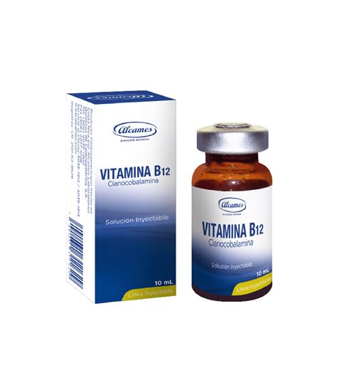 Vitamina B Alcames Solucion Inyectable Ml Compre En L Nea En Su