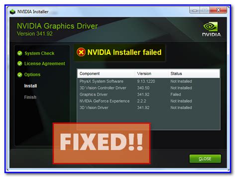 How To Fix Nvidia Installer Failed Error In Windows 10 8 Or 7 Howbyte