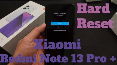 How To Hard Reset Xiaomi Redmi Note 13 Pro 5G YouTube