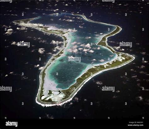 Diego Garcia aerial view in 2013 Stock Photo - Alamy