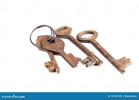 Old Rusty Keys Stock Image Image Of Master Fashioned 147497329