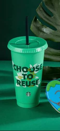 Vaso Starbucks Reciclado C Psula Sustentable Nuevo Original