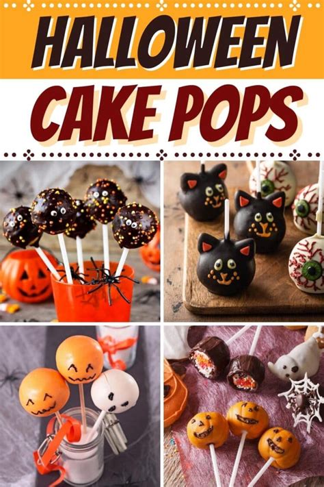 Halloween Cake Pops Simple Recipes Insanely Good