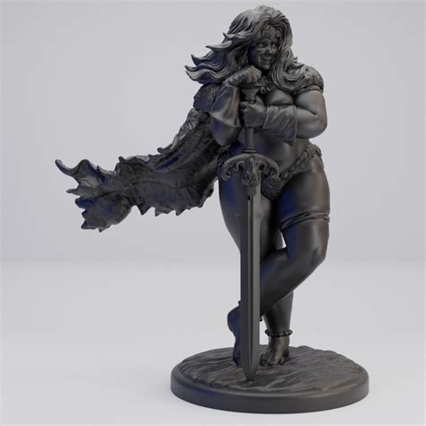 Hot Goblin タナ冒険者 ミニチュア ホットゴブリン 女性バーバリアン