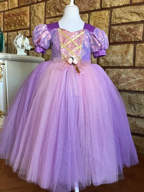 impaciente Solo haz Dispensación vestidos de rapunzel para cumpleaños