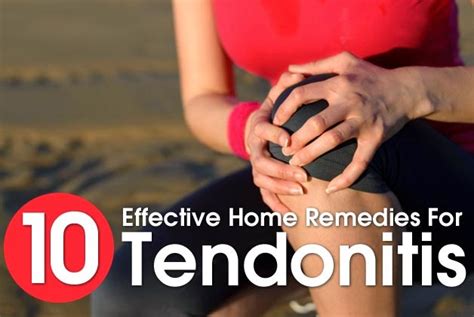 10 Effective Home Remedies For Tendonitis ~ Mzizi Mkavu