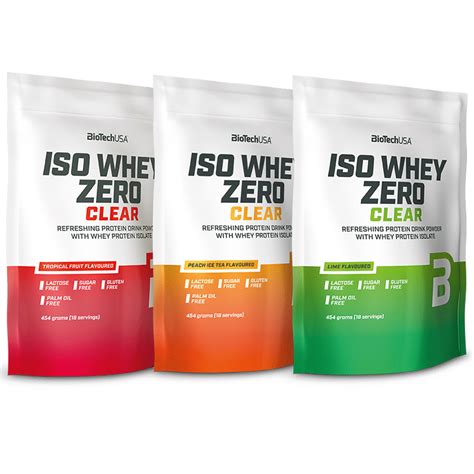 Biotech Iso Whey Zero Clear Gr Born To Lift