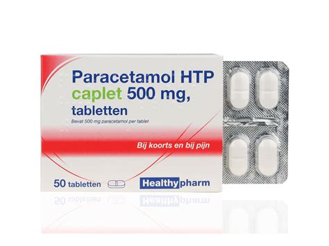 Paracetamol Htp Caplet Mg Tablet St Healthypharm Efarma