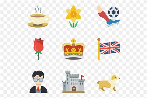 United Kingdom Flag Emoji, Text, Label, Logo HD PNG Download - FlyClipart