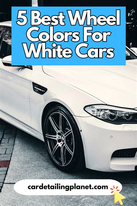 5 Best Wheel Colors For White Cars Artofit