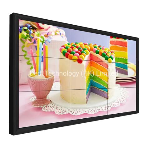 Dedi 55 Inch Wall Mounting Horizontal LCD Advertising TV Screens