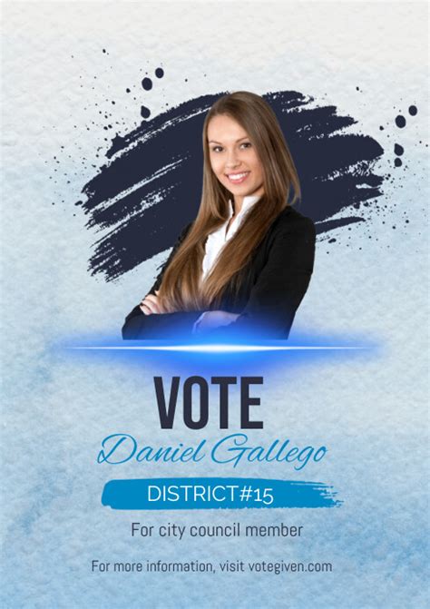 Vote Poster Template Postermywall